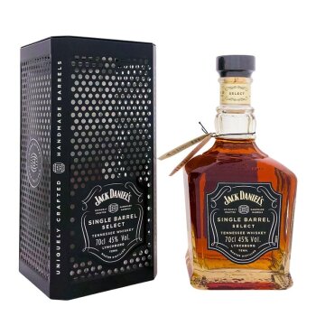 Jack Daniels Single Barrel + Gitterbox 700ml 45% Vol.