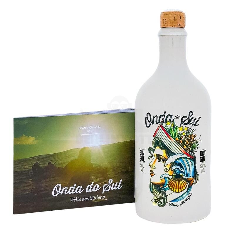 Gin Sul Limited Edition 2023 Onda do Sul Navy Strength 500ml 57% Vol.
