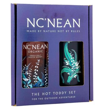 NcNean Organic Single Malt Hot Toddy Set 700ml 46% Vol.