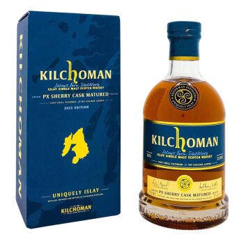 Kilchoman PX Sherry Cask Matured + Box 700ml 50% Vol.