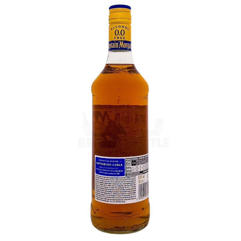 Gold € 700ml Spiced alkoholfrei 18,19 Vol., Morgan Captain 0,0%
