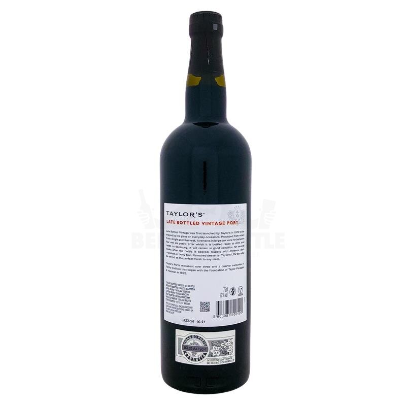 Taylor´s Late Bottle Vintage 2019 Port 750ml 20% Vol.