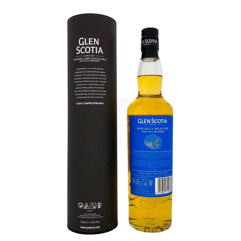 Glen Scotia Signature Series 1st Fill Bourbon Casks + Box 700ml 46% Vol.