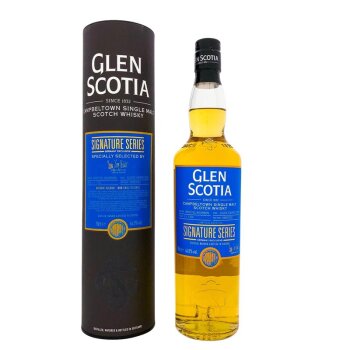 Glen Scotia Signature Series 1st Fill Bourbon Casks + Box 700ml 46% Vol.