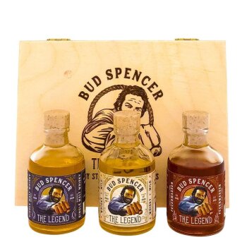 Bud Spencer ( The Legend ) Tasting Box 3x50ml 49% Vol.