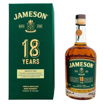 Jameson 18 Years + Box 700ml 46% Vol.