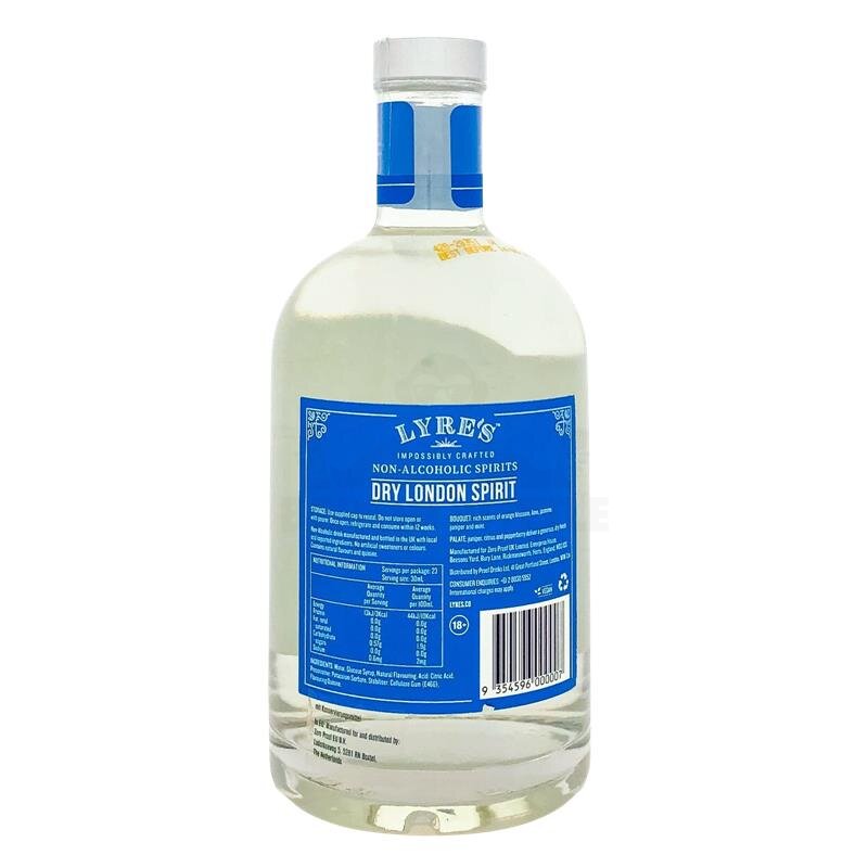Lyres Dry London Gin alkoholfrei 700ml