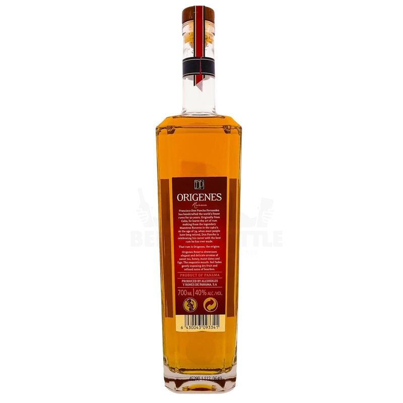 Origenes 8 Years Reserva Rum 700ml 40% Vol.