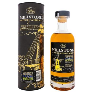 Millstone Single Malt 8 Years Moscatel Cask + Box 700ml 46% Vol.