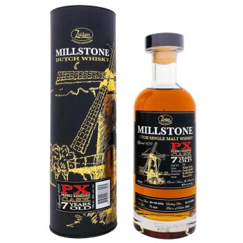 Millstone Single Malt 7 Years PX Cask + Box 700ml 46% Vol.