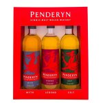 Penderyn Trio Dragon Range + Box 3 x 200ml 41% Vol.