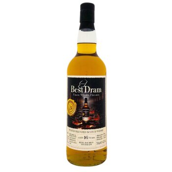 Best Dram Peated Blended 16 Years Refill Bourbon Hogsheads 700ml 42,5% Vol.