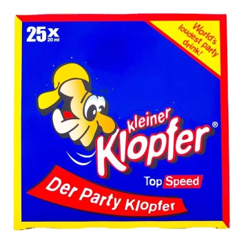 25x 20ml Kleiner Klopfer Top Speed 15% Vol.