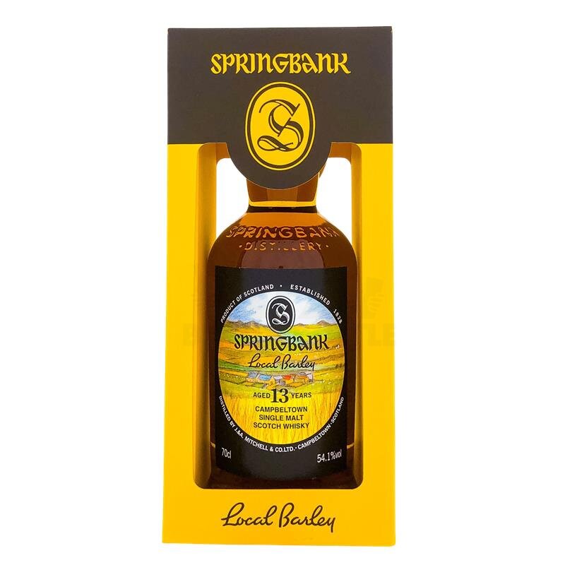 Springbank Local Barley 13 Years + Box 700ml 54,1% Vol.