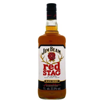 Jim Beam Red Stag Whiskeylikör 1000ml 32,5% Vol.