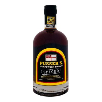 Pussers Rum Gunpowder Proof Spiced 700ml 54,5% Vol.