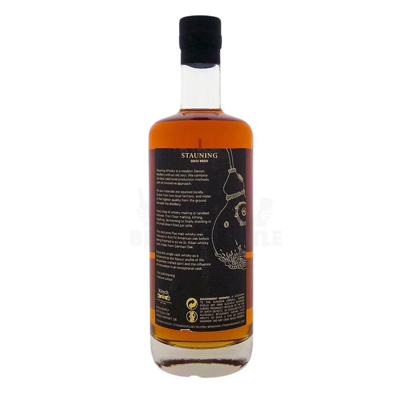 Stauning Single Rye Whisky 2020/ 2023 3 Years Ex St. Kilian Cask 700ml 53,7% Vol.