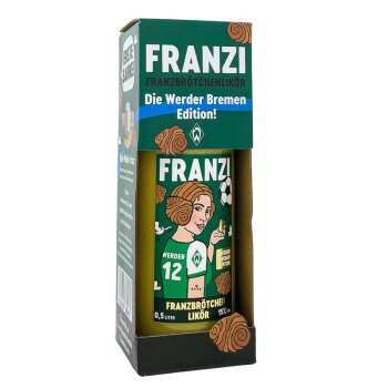 Franzbrötchenlikör Werder Bremen + Box 500ml 15%Vol.