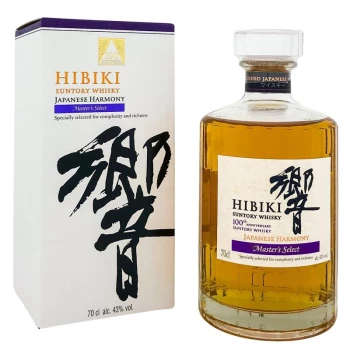 Hibiki Harmony Masters Select 100th Anniversary Edition + Box 700ml 43% Vol.