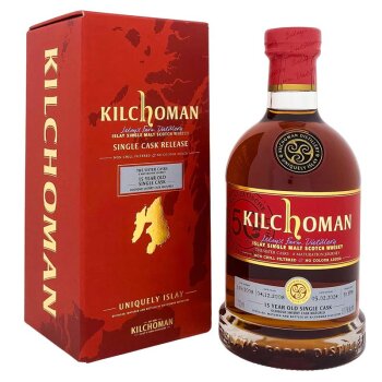 Kilchoman 15 Years / 2008 Oloroso Sherry Cask + Box 700ml 51,1% Vol.